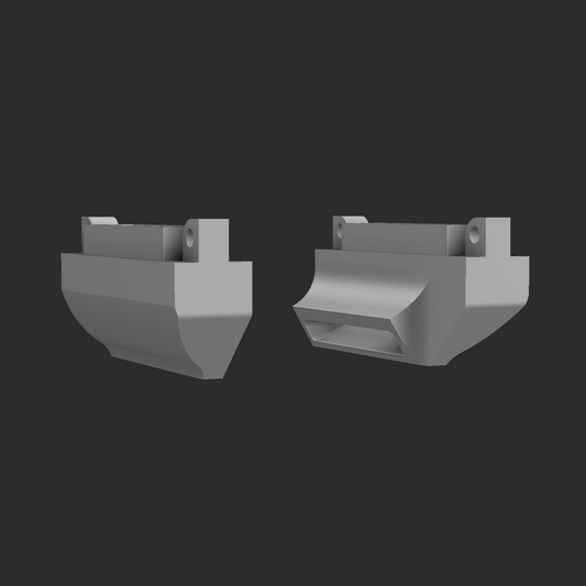 Ender 7 Cooling Ducts - Stock - Mid - Extended