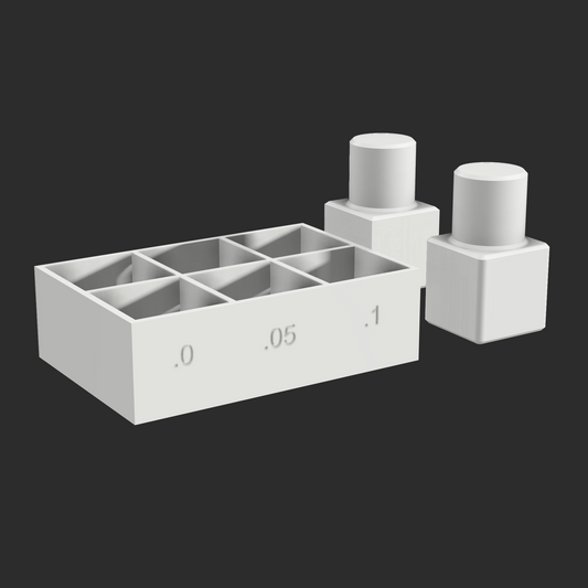 Dimensional Accuracy Test For 3D Printers - Box and Plug