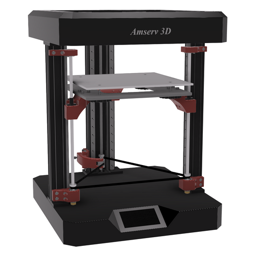 Ender 7 Z Axis Upgrade Kit 3 Point Mount v4 - Aluminum Backer - Complete Kit