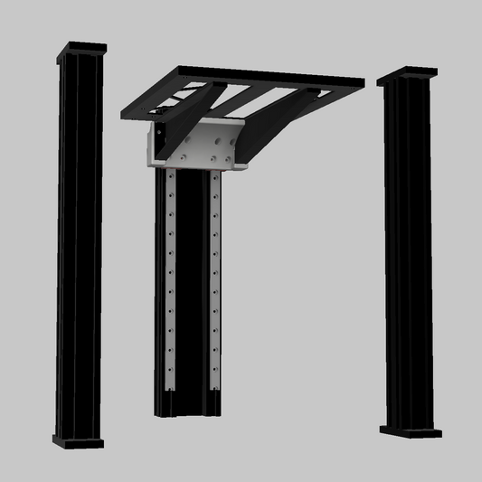 Ender 7 Z Axis Linear Rail Upgrade Kit - Rear Mount Only - Digital Download